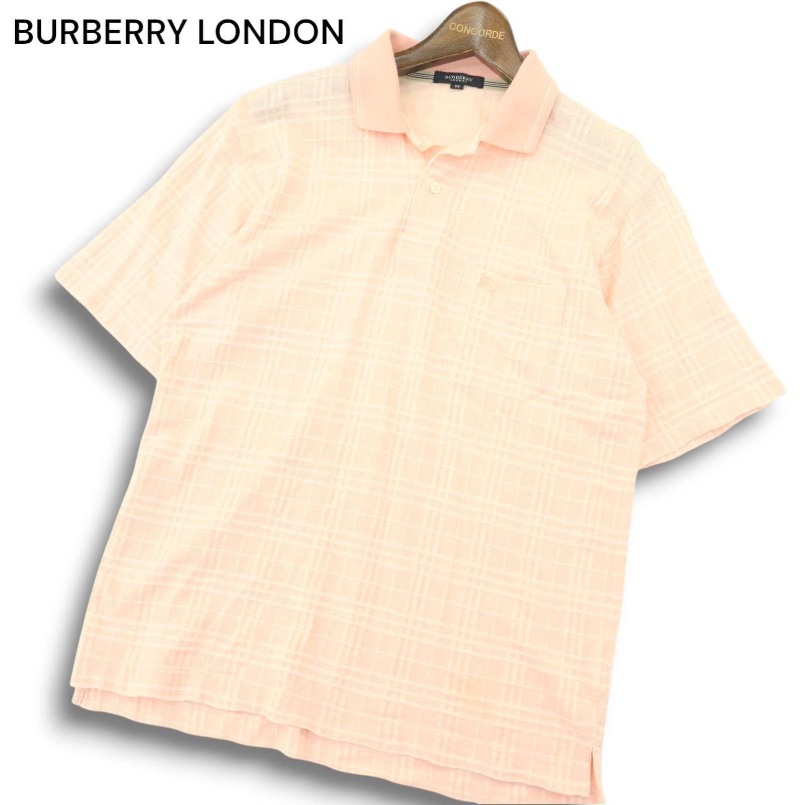 BURBERRY バーバリー ロンドン ポロシャツ LONDON ボルドー系