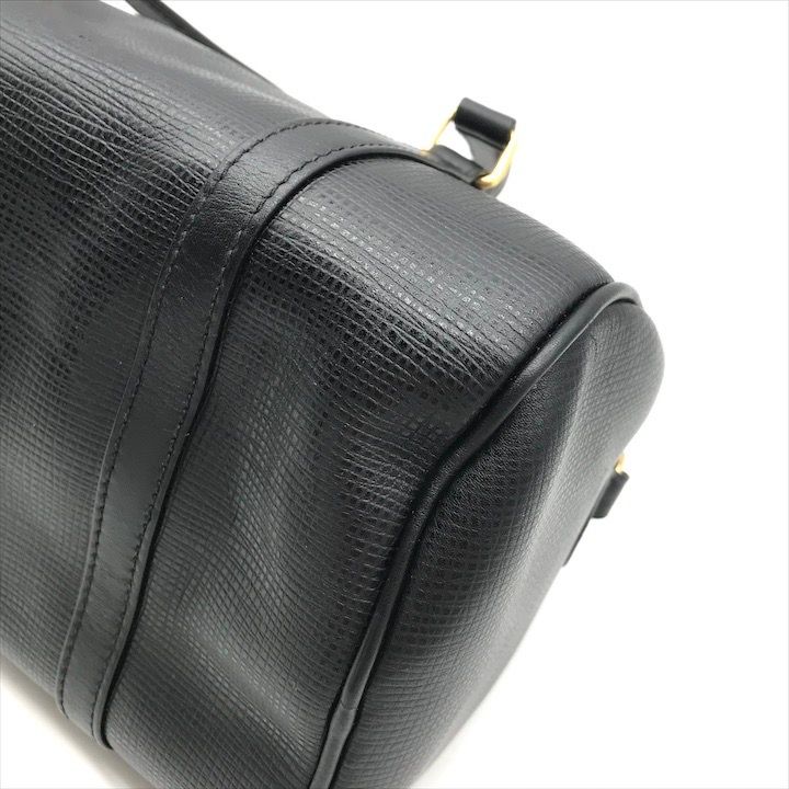 美品 HUNTING WORLD ハンティングワールド ロゴ レザー ハンド