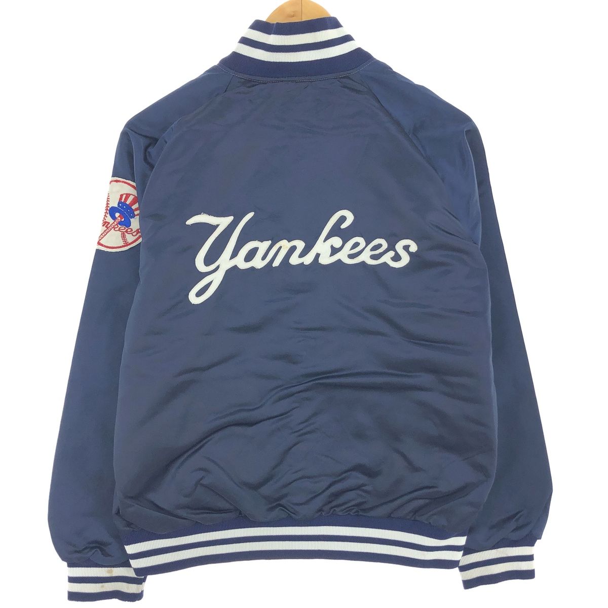 古着 80年代 MLB NEW YORK YANKEES ニューヨークヤンキース ナイロン