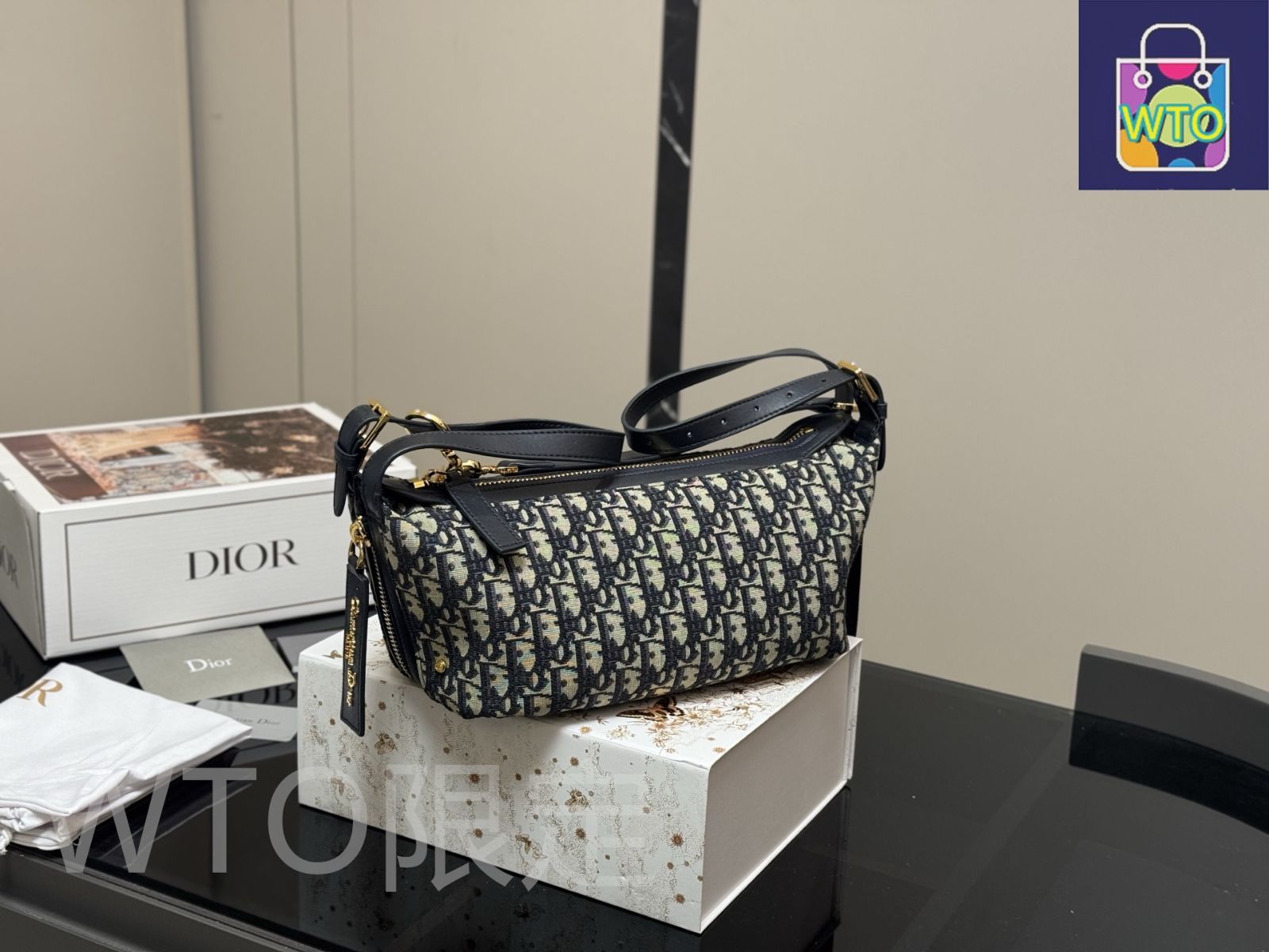 スタイリッシュ☆【DIOR】ホーボーバッグ DIOR | Diorstar ホーボーバッグ マクロカナージュ クリンクルド
