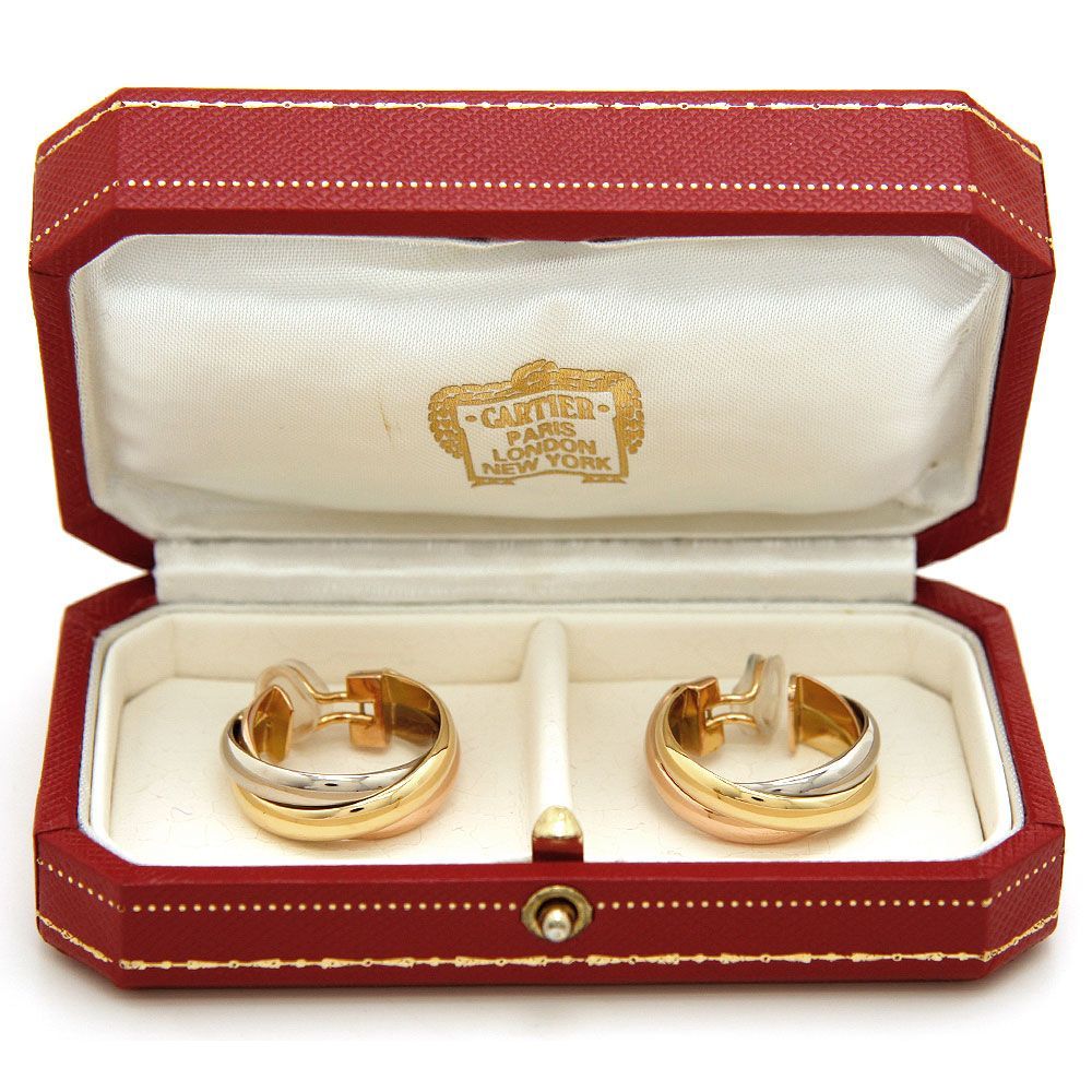 中古美品】カルティエ 新品仕上げ済 Cartier TRINITY トリニティ 