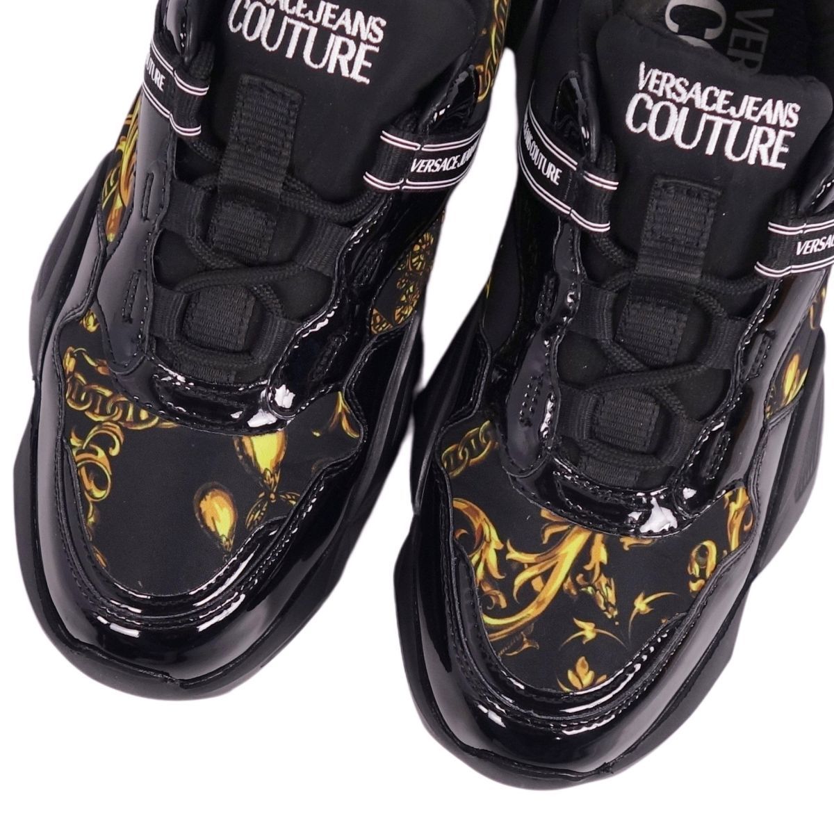 未使用 ヴェルサーチ VERSACE JEANS COUTURE スニーカー ロ - メルカリ