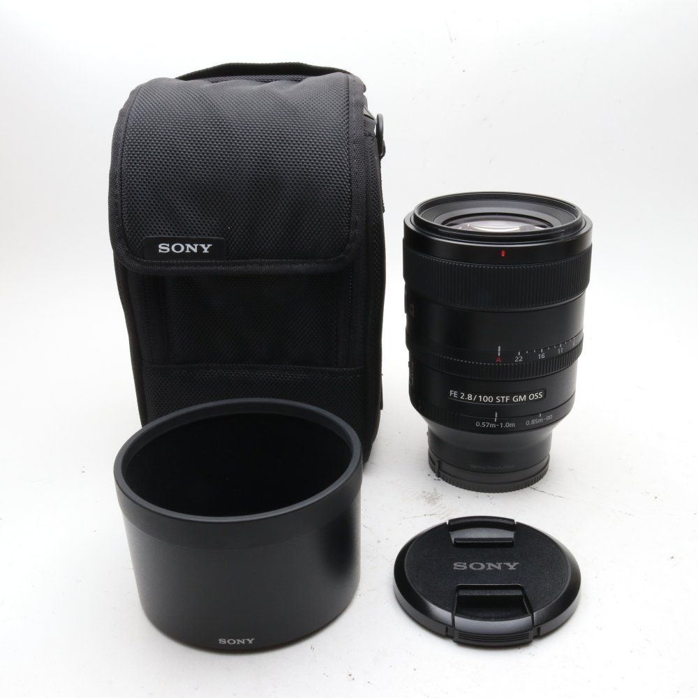SONY ソニー 望遠単焦点レンズ フルサイズ FE 100mm F2.8 STF GM OSS G Master デジタル一眼カメラα Eマウント 用 純正レンズ SEL100F28GM