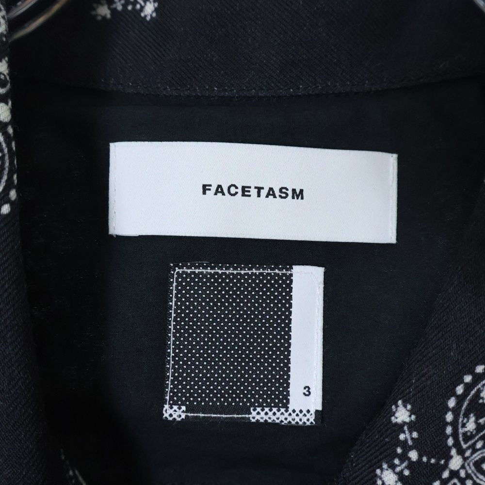 FACETASM｜バンダナプリントシャツ FACETASM バンダナプリントシャツ