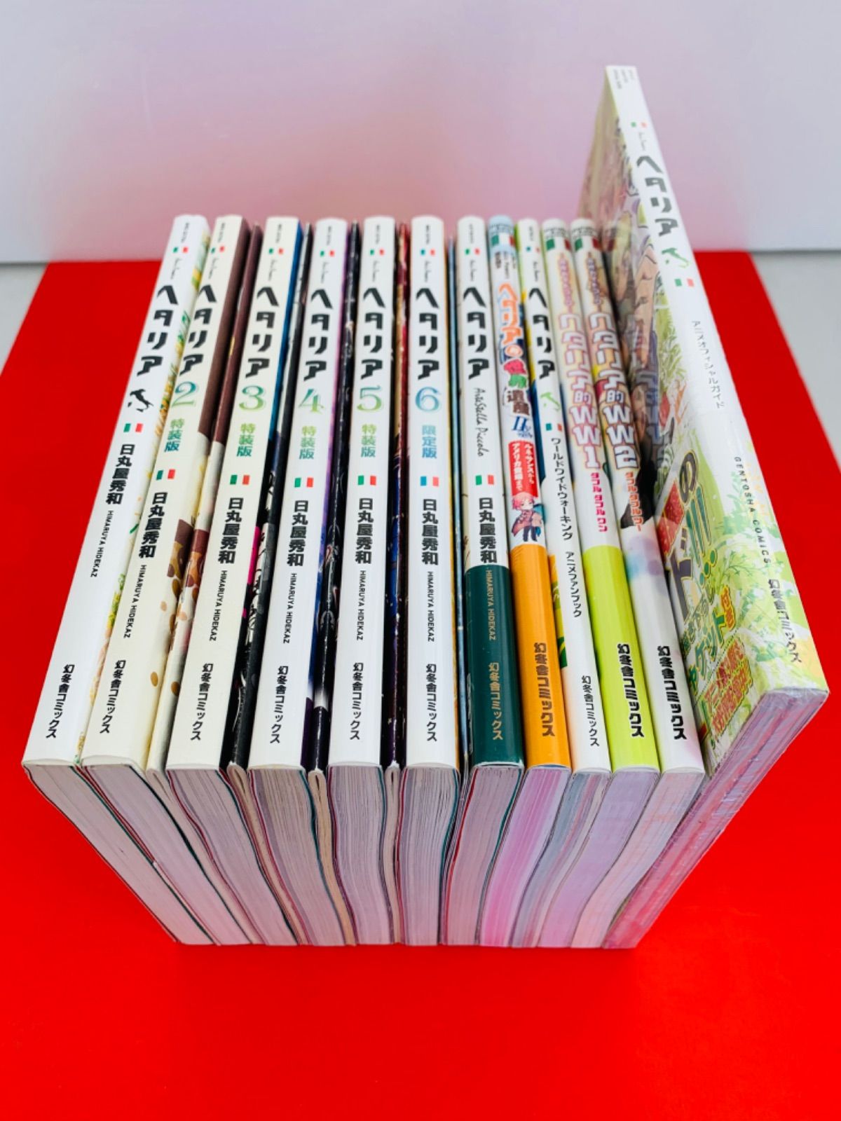 ヘタリア 全巻 全6巻 送料無料の通販 by あそそ's shop｜ラクマ