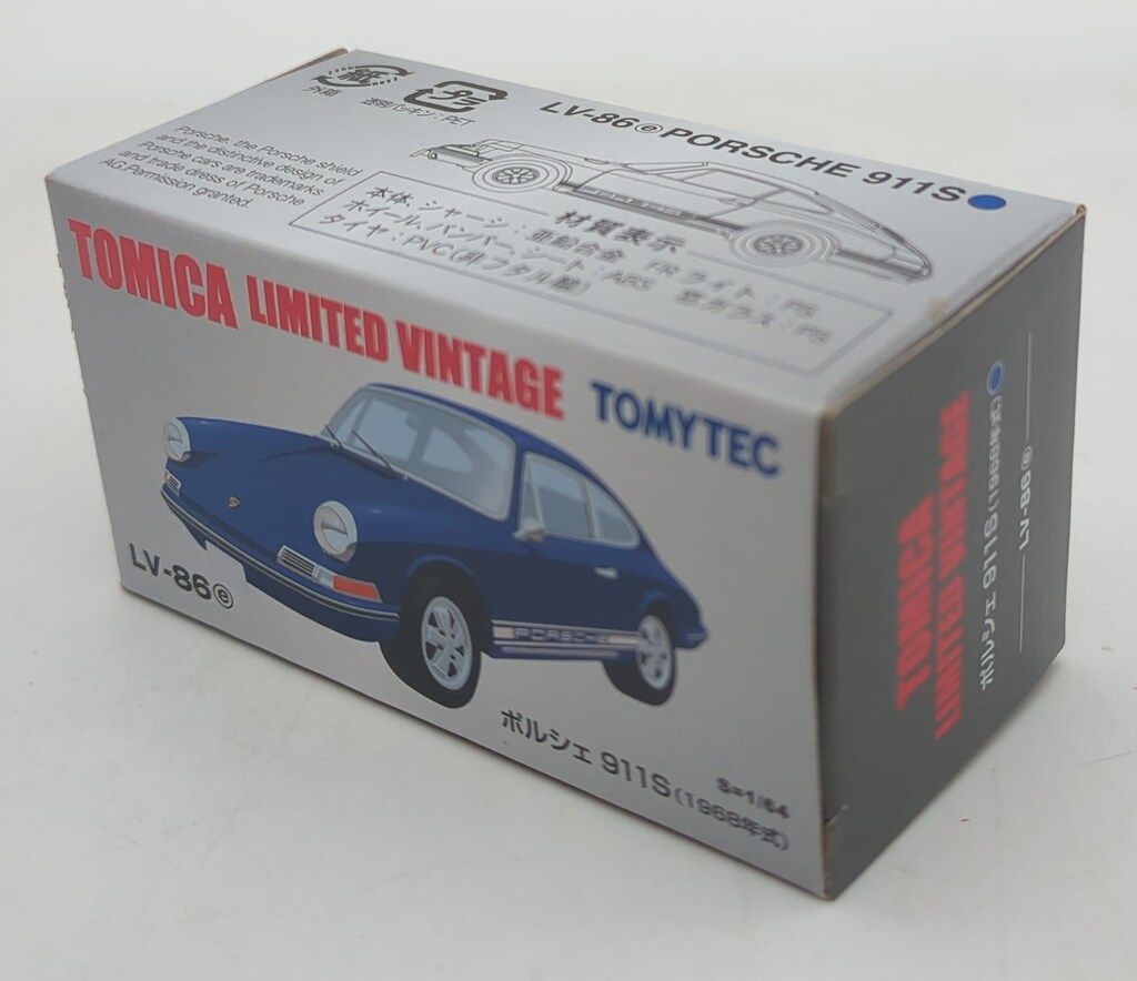 トミーテック TOMICA VINTAGE ポルシェ 911S LV-86e LV-86e ポルシェ911S （青） | 製品をさがす | tomica LIMITED