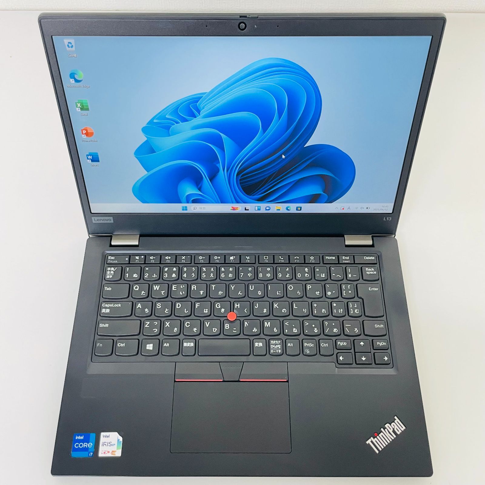 Lenovo ThinkPad L13 Gen 2 13.3型 Core i7 1165G7 Ram 16GB SSD 512GB