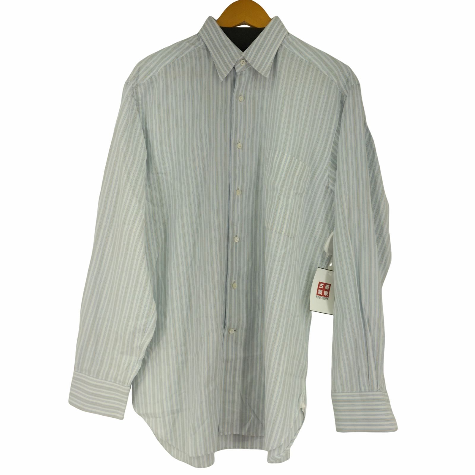 エルメネジルドゼニア ERMENEGILDO ZEGNA ストライプL/Sシャツ メンズ  41/16