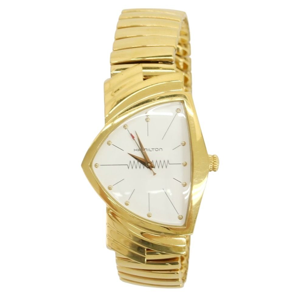 HAMILTON ベンチュラ ゴールドgold H243010 ベンチュラ Quartz