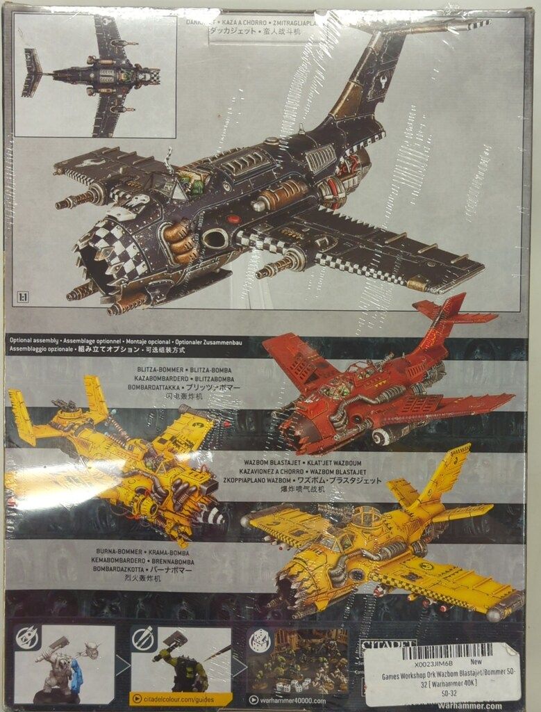 Warhammer 40000 ダッカジェット GAMES WORKSHOP WARHAMMER40000 ORKS Dakkajet ダッカジェット（2021