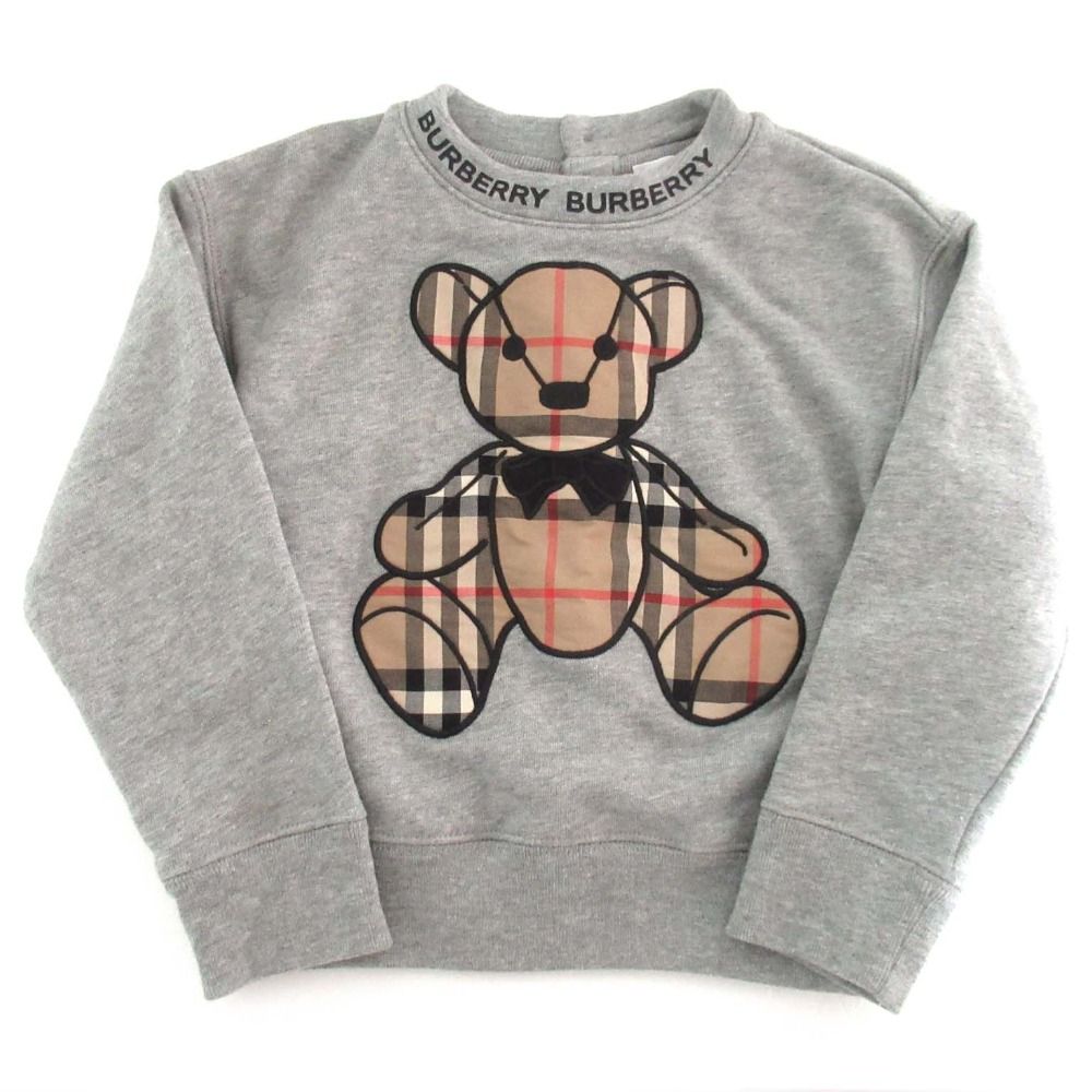 美品 BURBERRY バーバリー キッズ ノバチェック柄 トーマスベア くま
