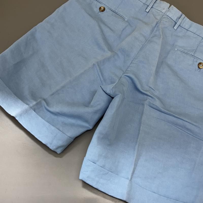 【美品】ストラスブルゴ別注インコテックスIncotexコットンリネンパンツ48 美品】ストラスブルゴ別注インコテックスIncotexコットンリネン