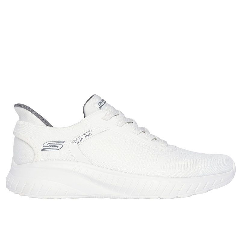 SKECHERS スケッチャーズ BOBS SPORT SQUAD CHAOS-SOLID STEP 陸上＆ランニング シューズ ランニングシューズ 118312W W WHITE