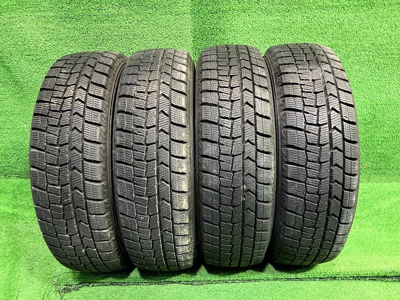 DUNLOP スタッドレス ダンロップ ウィンターマックスWM02 155|65R13 4本 7ミリ 2025年