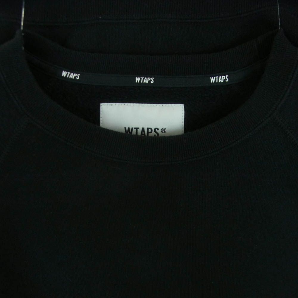 WTAPS ダブルタップス 24AW 242ATDT-CSM25 SIGN 03 SWEATER CTPL ASH