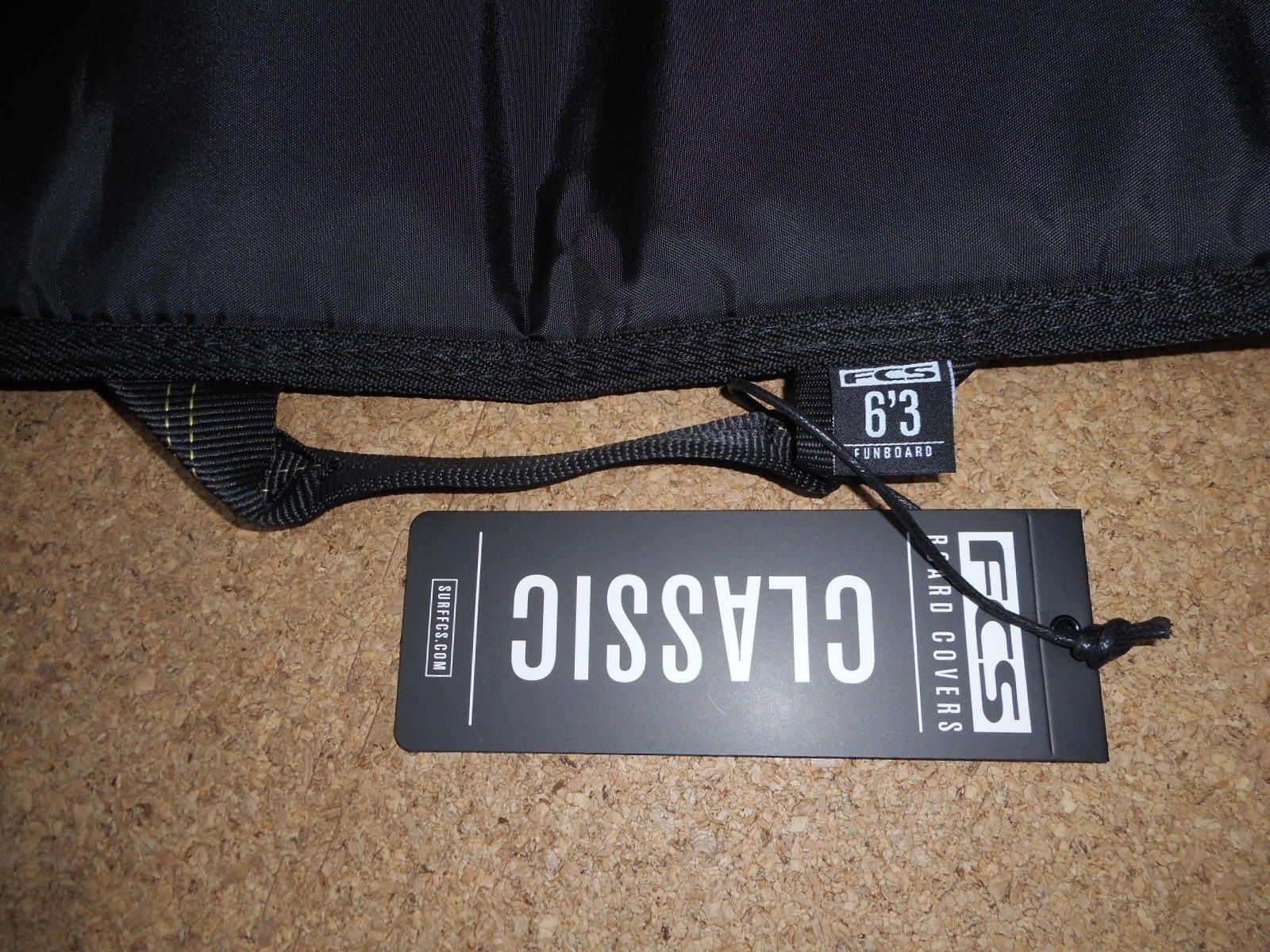 FCS CLASSIC FUN/FISH ボードケース 6'3 Black-Mango