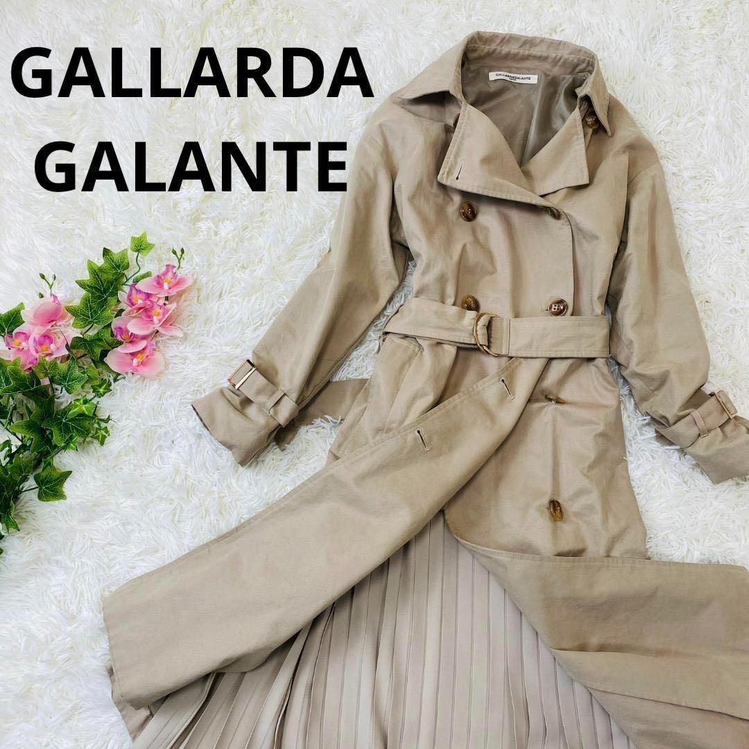 GALLARDA GALANTE レディース バックプリーツ トレンチ - Lisaイクル