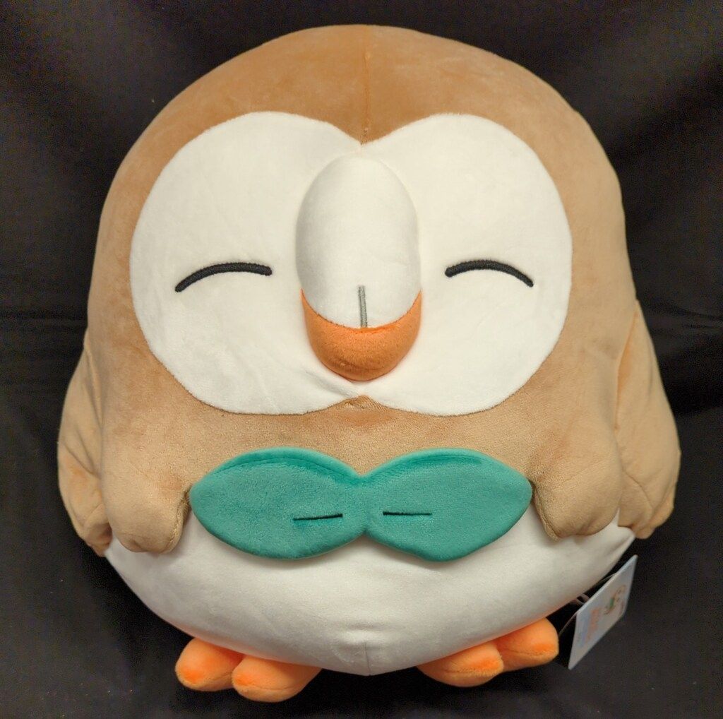 ポケモン モクロー ぽてはぐクッション 三英貿易 ぬいぐるみ