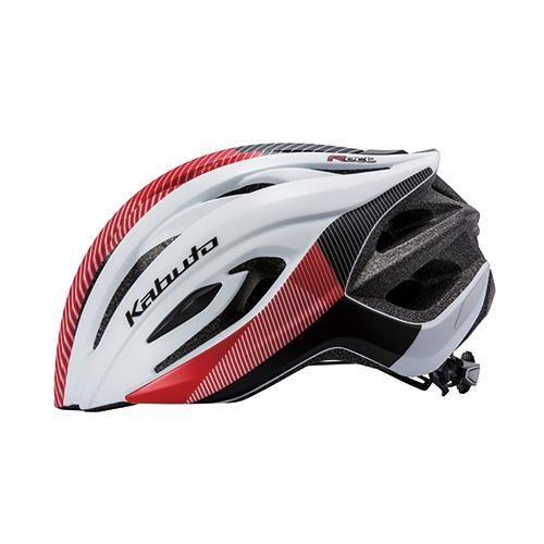 OGK KABUTO オージーケーカブト ヘルメット RECT レクト G-1 マットホワイトレッド M/L