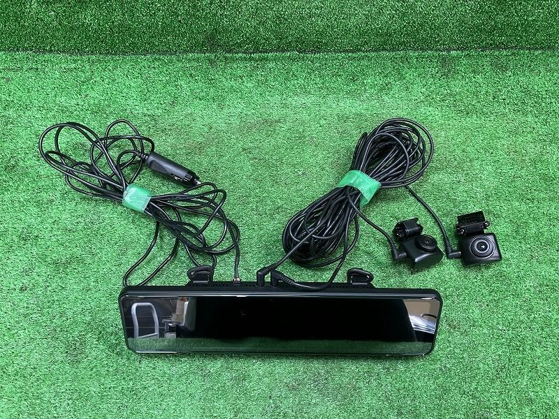 ミラー型ドライブレコーダー 前後セット 32GBマイクロSD付 コムテック ZDR038