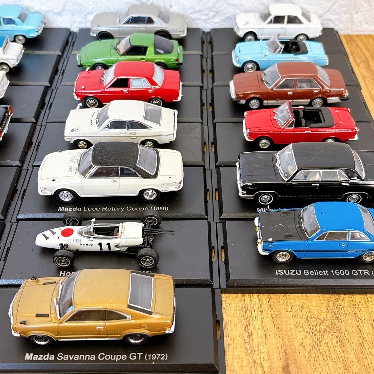 国産名車コレクション1/43 33台セット 大量 ミニカー レトロ 昭和 名車
