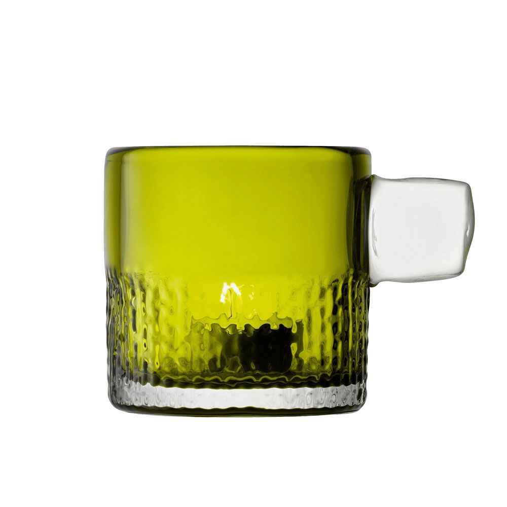 LSA Handle Tealight H er - Vase G1708-09-135 オリーブ H9cm LHN04 エルエスエー フラワーベース キャンドルホルダー 花器 花瓶