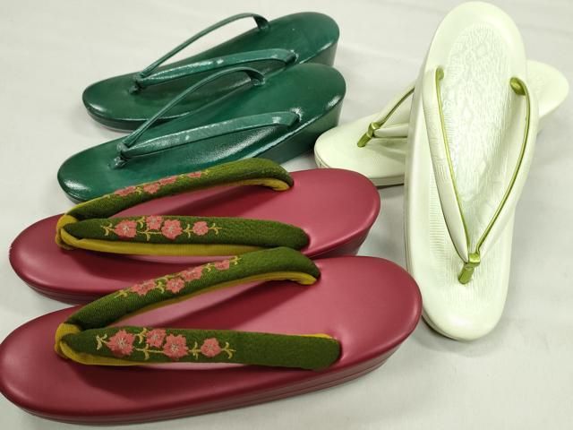 平和屋着物○スリーシーズン 春夏秋 和装小物 亜麻草履 和装草履 逸品