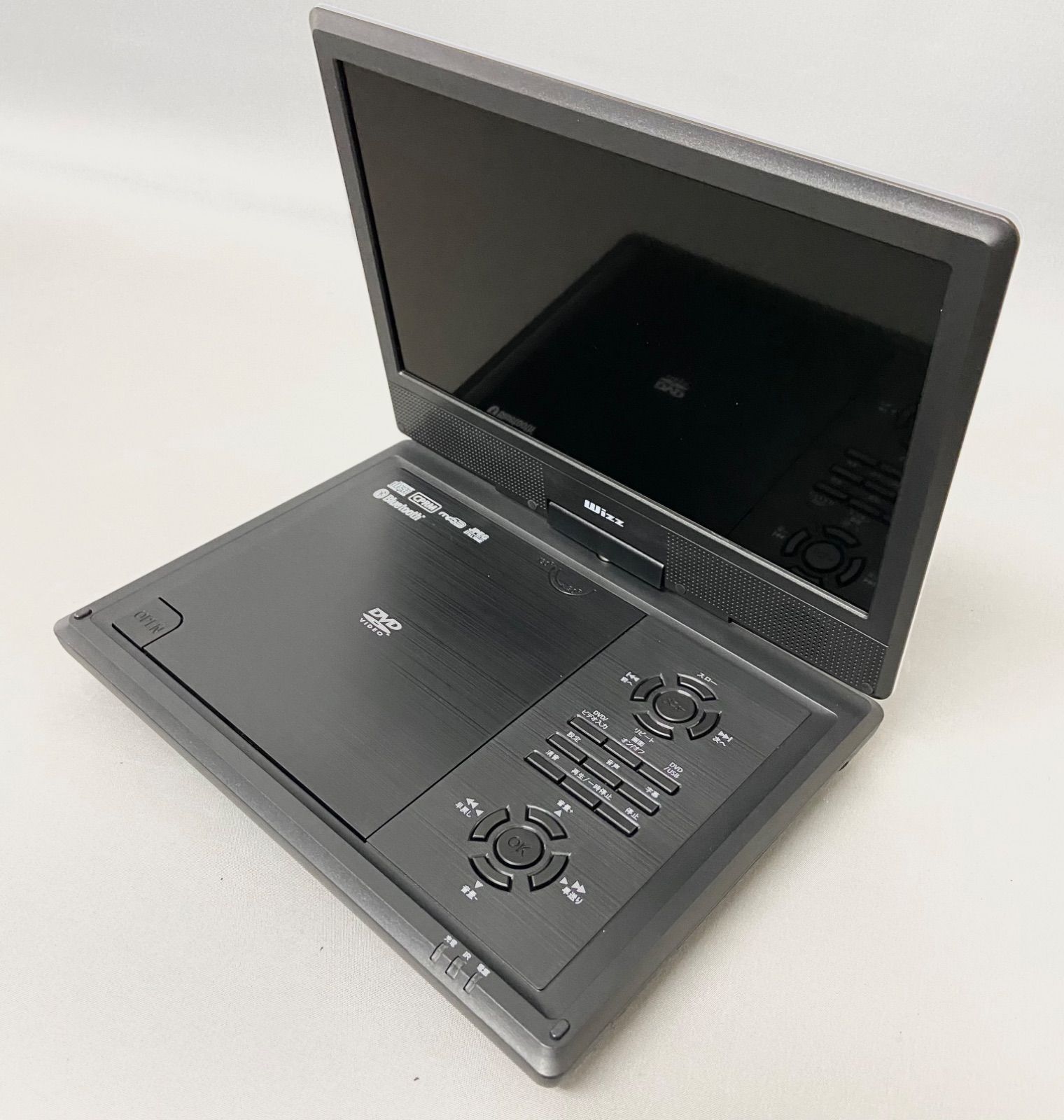 Wizz WPD-S1020 Bluetooth搭載10.1インチポータブルDVDプレーヤー