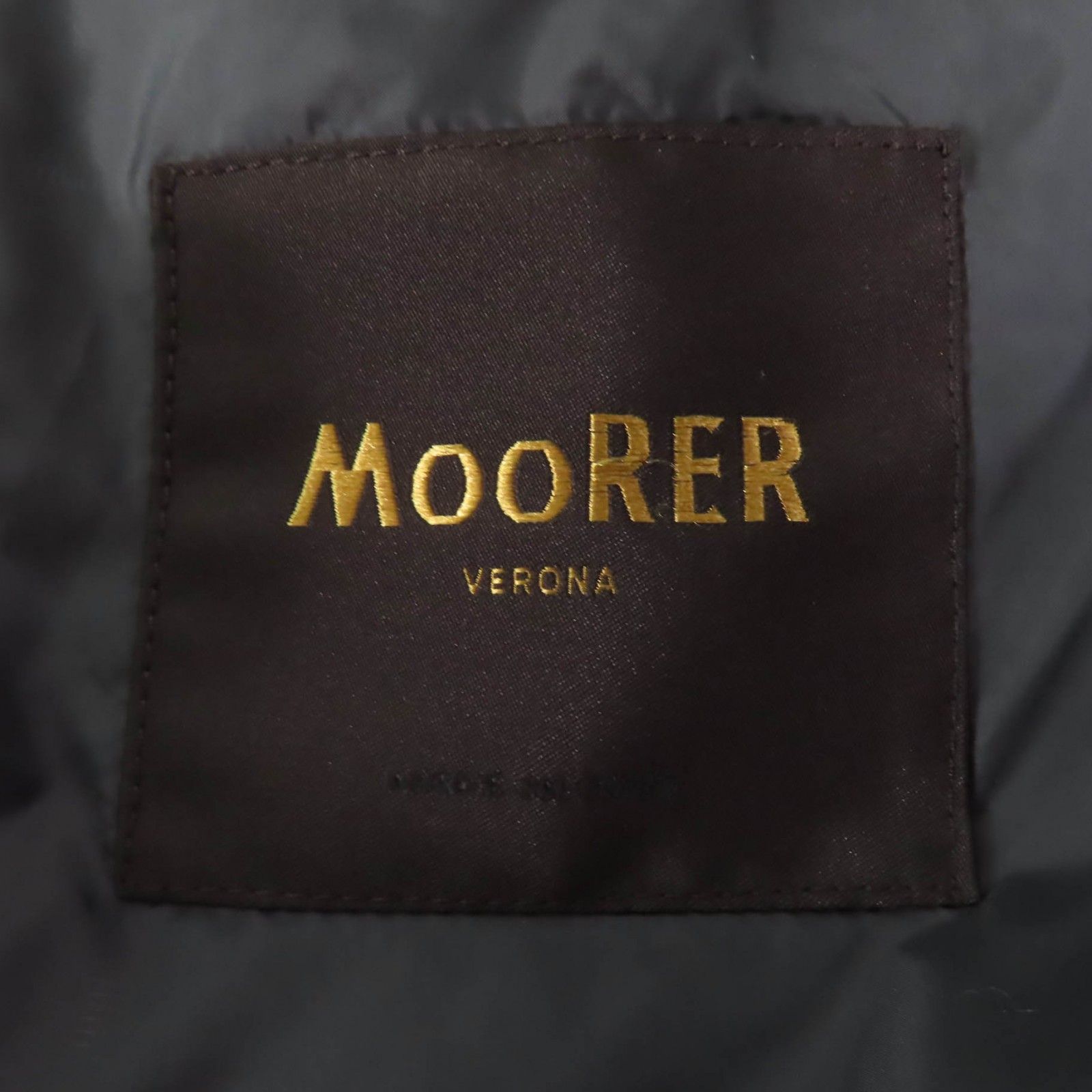 未使用品☆MOORER ムーレー VERONA ウール カシミヤ フォックス