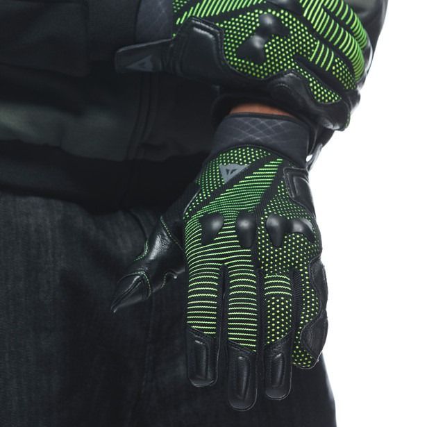 Dainese / ダイネーゼ Unruly Ergo-Tek Gloves Anthracite/Acid-Green