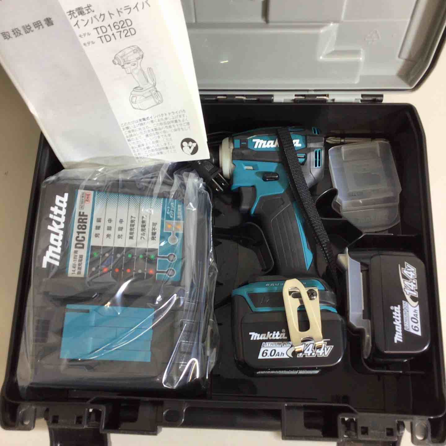 未使用品】☆純正バッテリー2個&充電器付き☆マキタ(makita 