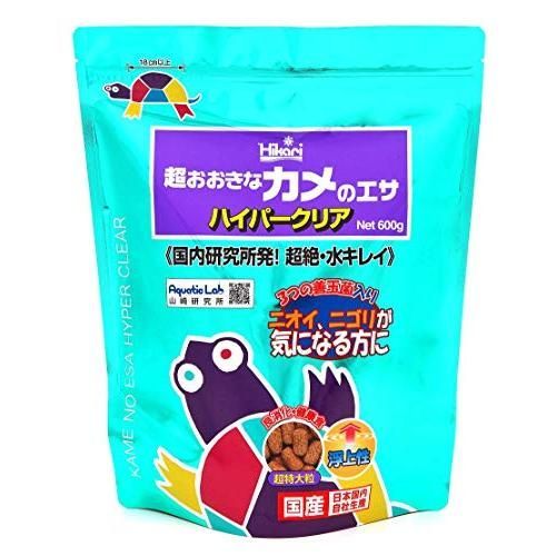 Hikari ヒカリ 超おおきなカメのエサ ハイパークリア 600グラム x 1