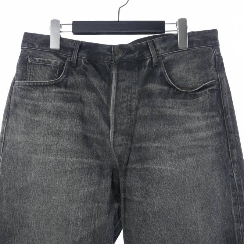 オーラリー AURALEE 24AW SELVEDGE FADED HEAVY DENIM WIDE PANTS 