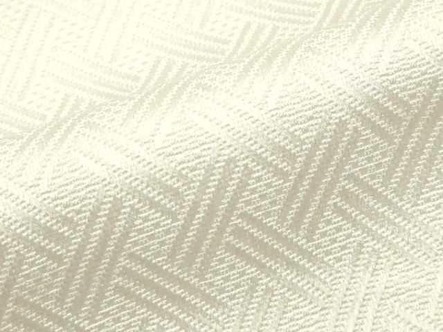 平和屋本店■極上　男性　本場筑前博多織　博多金ラベル　角帯　網目地紋　生成色　井上絹織謹製　証紙付き　逸品　CZAA2088s5 平和屋本店□極上 男性 本場筑前博多織 博多金ラベル 角帯 網目地紋