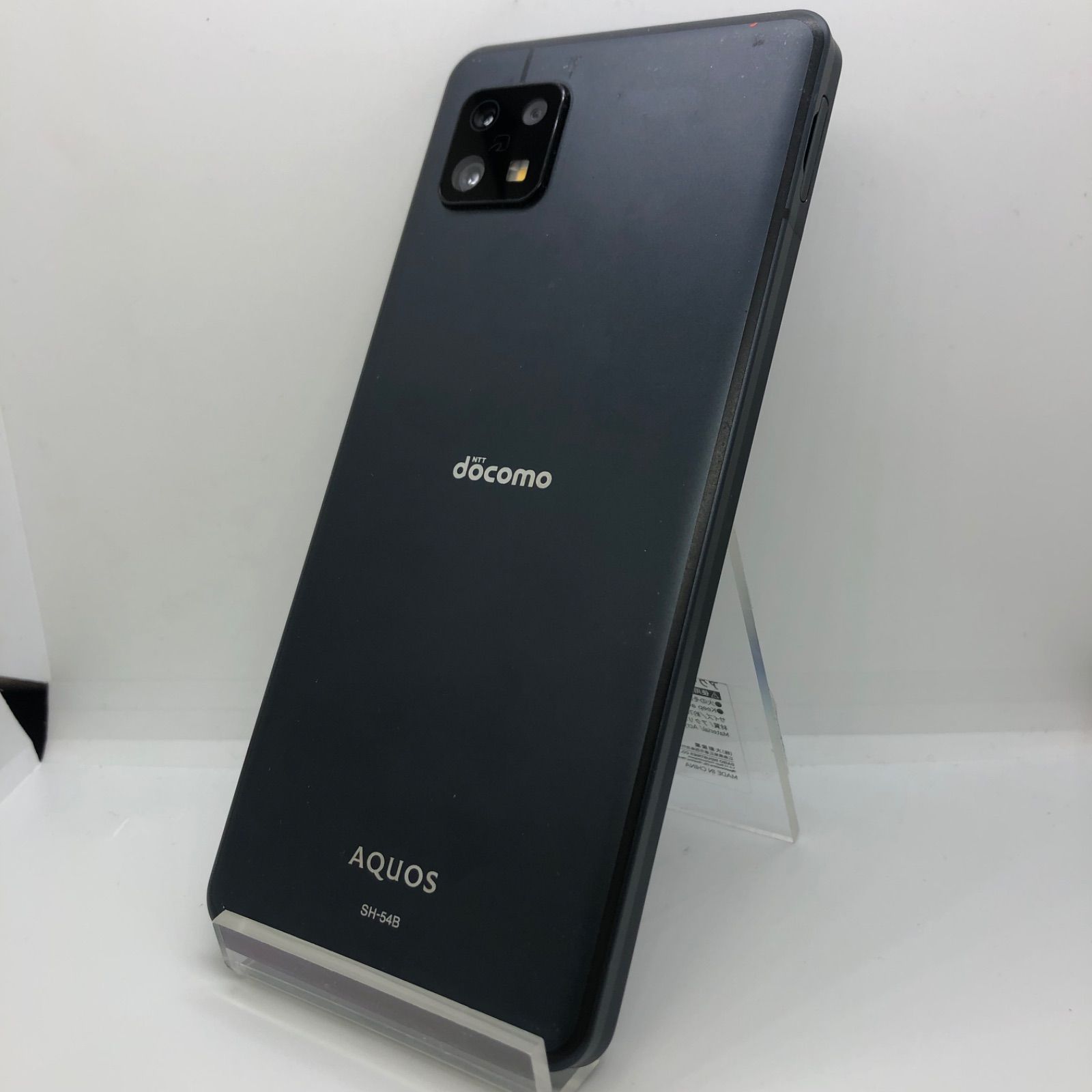訳あり品】AQUOS sense6 docomo 64GB SH-54B ブラック 【公式通販】