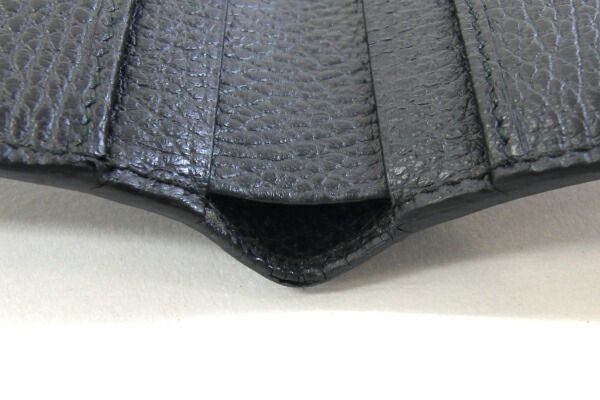 グッチ 二つ折り札入れ 278596 ブラック レザー - メルカリ 