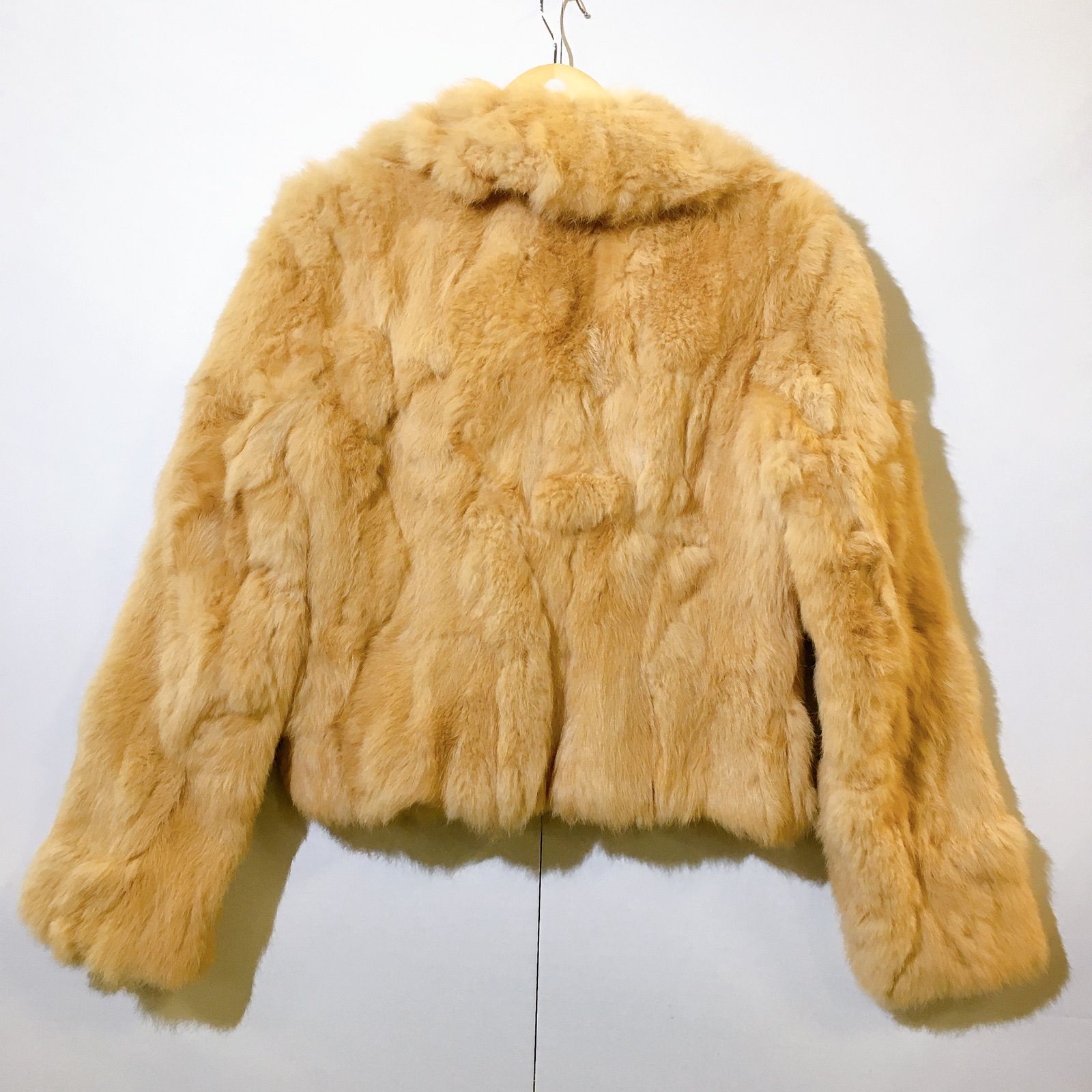 美品】JAYRO white ジャイロホワイト リアルファーコート ショート丈 