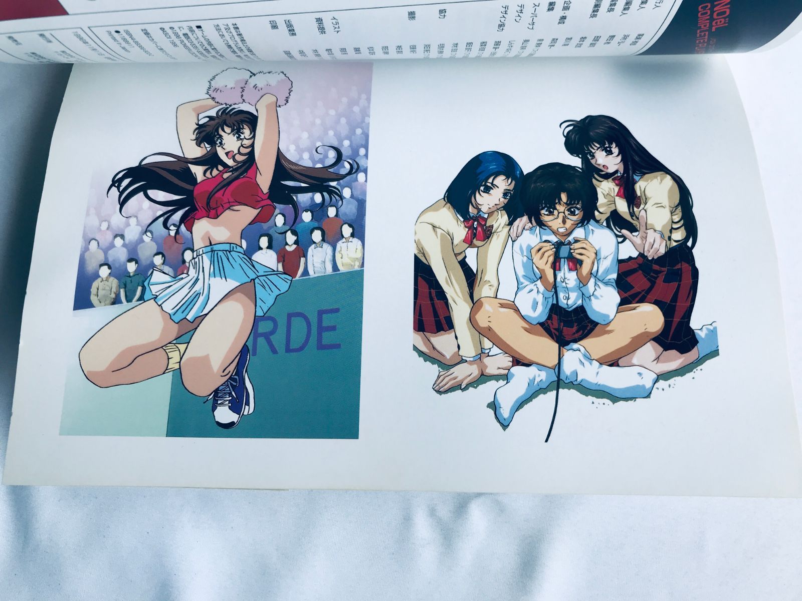ノエル コンプリート プレイヤーズ バイブル ガイド PS 攻略本 初版 絵 