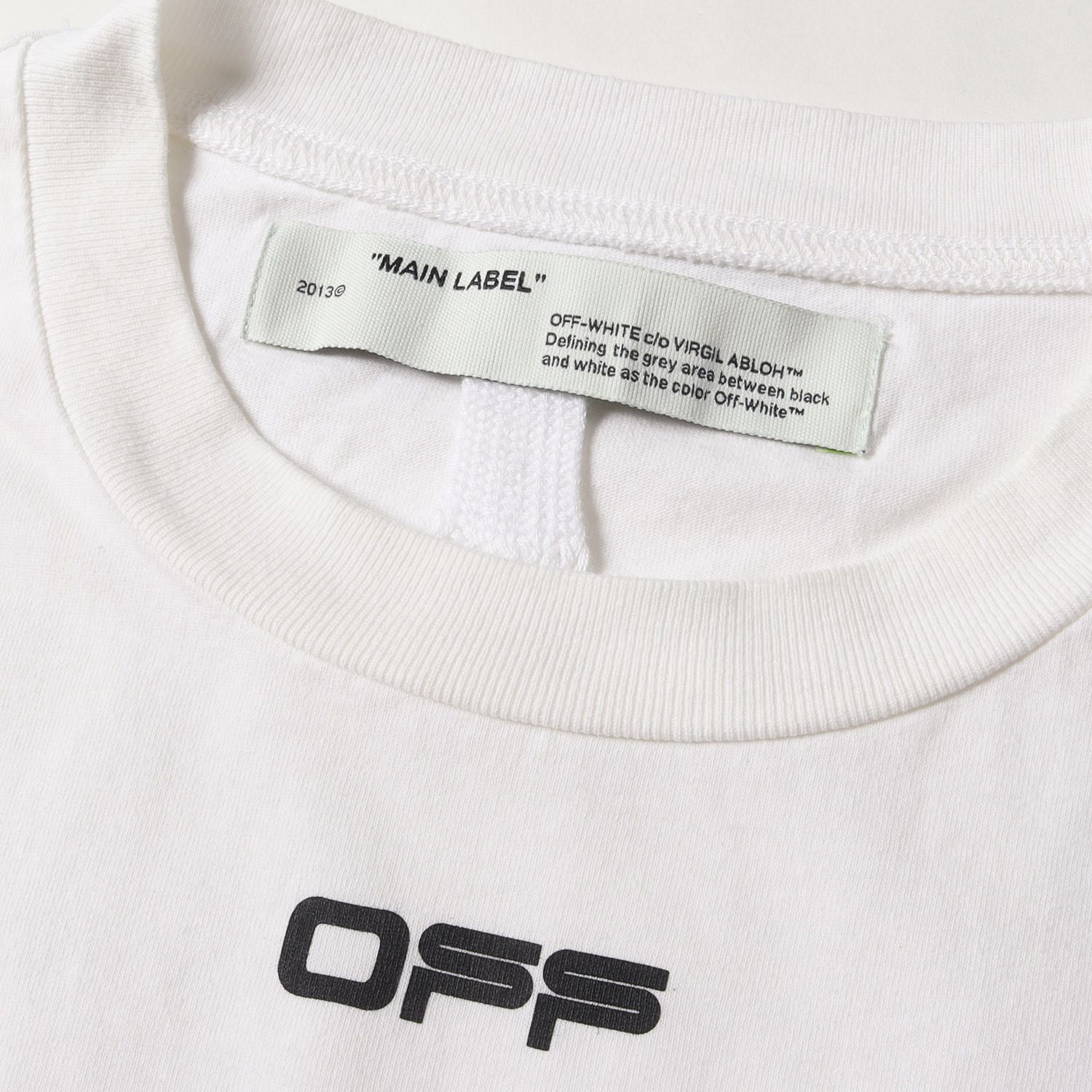 OFF-WHITE オフホワイト Tシャツ サイズ:L 20SS エアポートテープ アロー クルーネック 半袖Tシャツ AIRPORT TAPE S/S  SLIM TEE ホワイト 白 トップス カットソー【メンズ】 - メルカリ