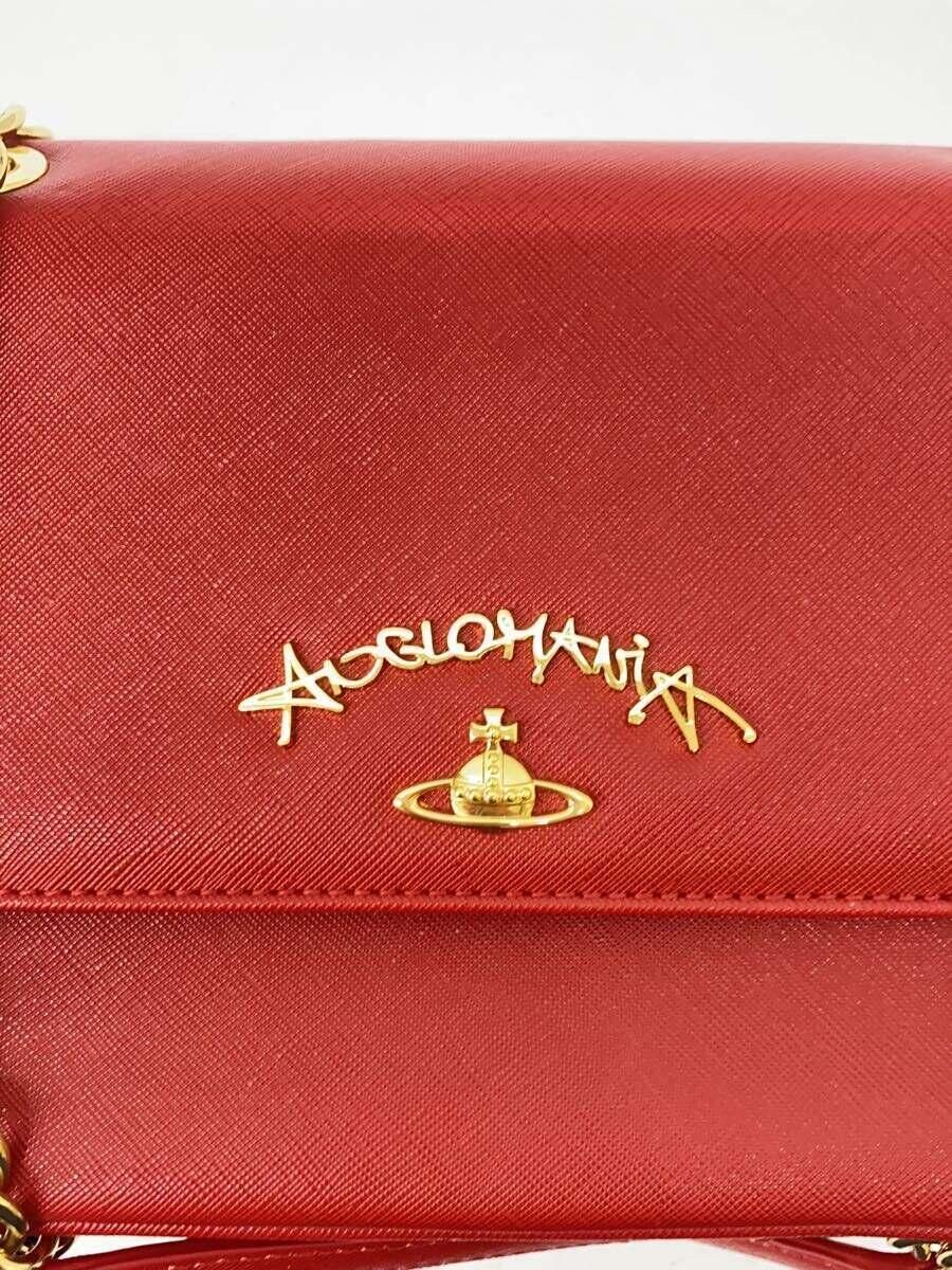 Vivienne Westwood ショルダーバッグ レザー レッド