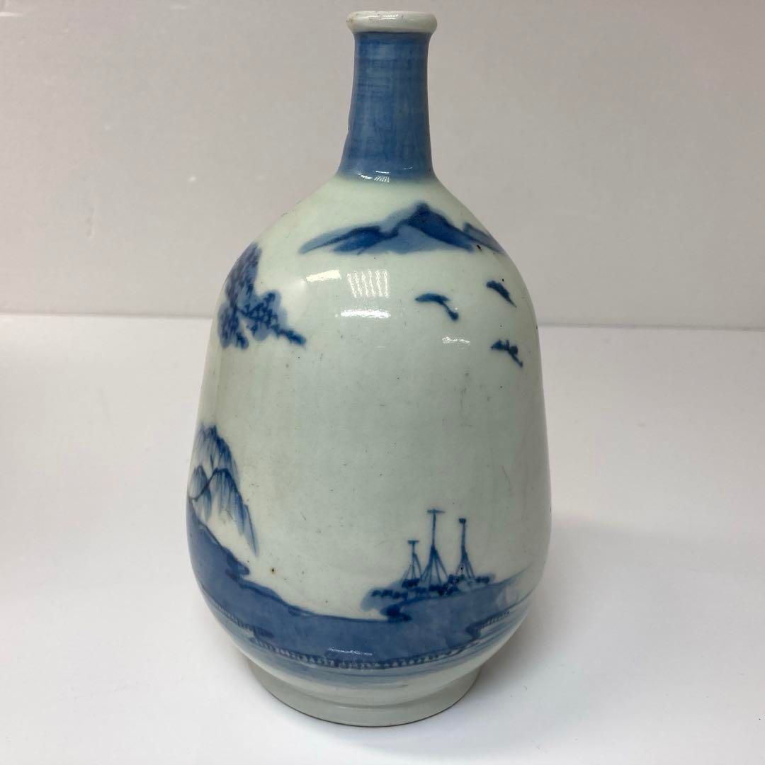 江戸中期 藍柿右衛門手