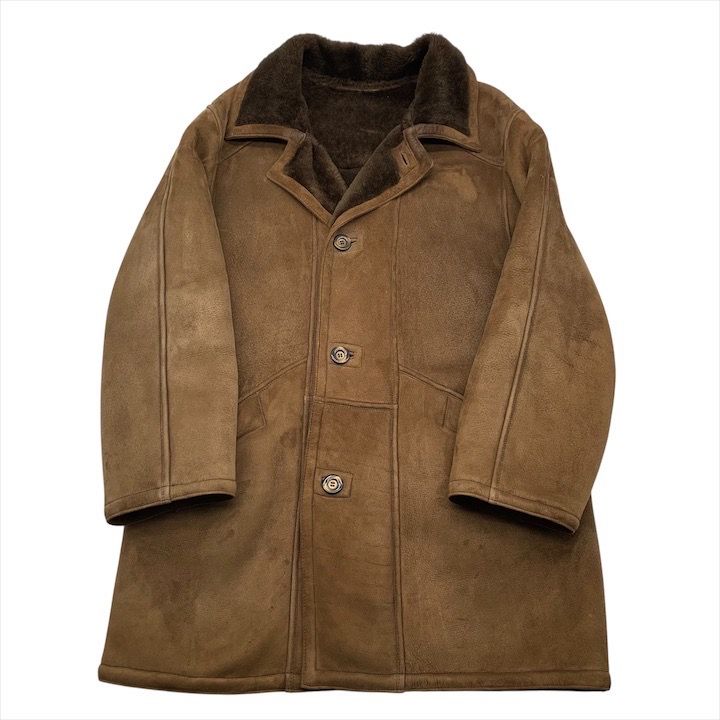 良品 Simon VERA PELLE シモン 最高級 ラムスキン リアルファー