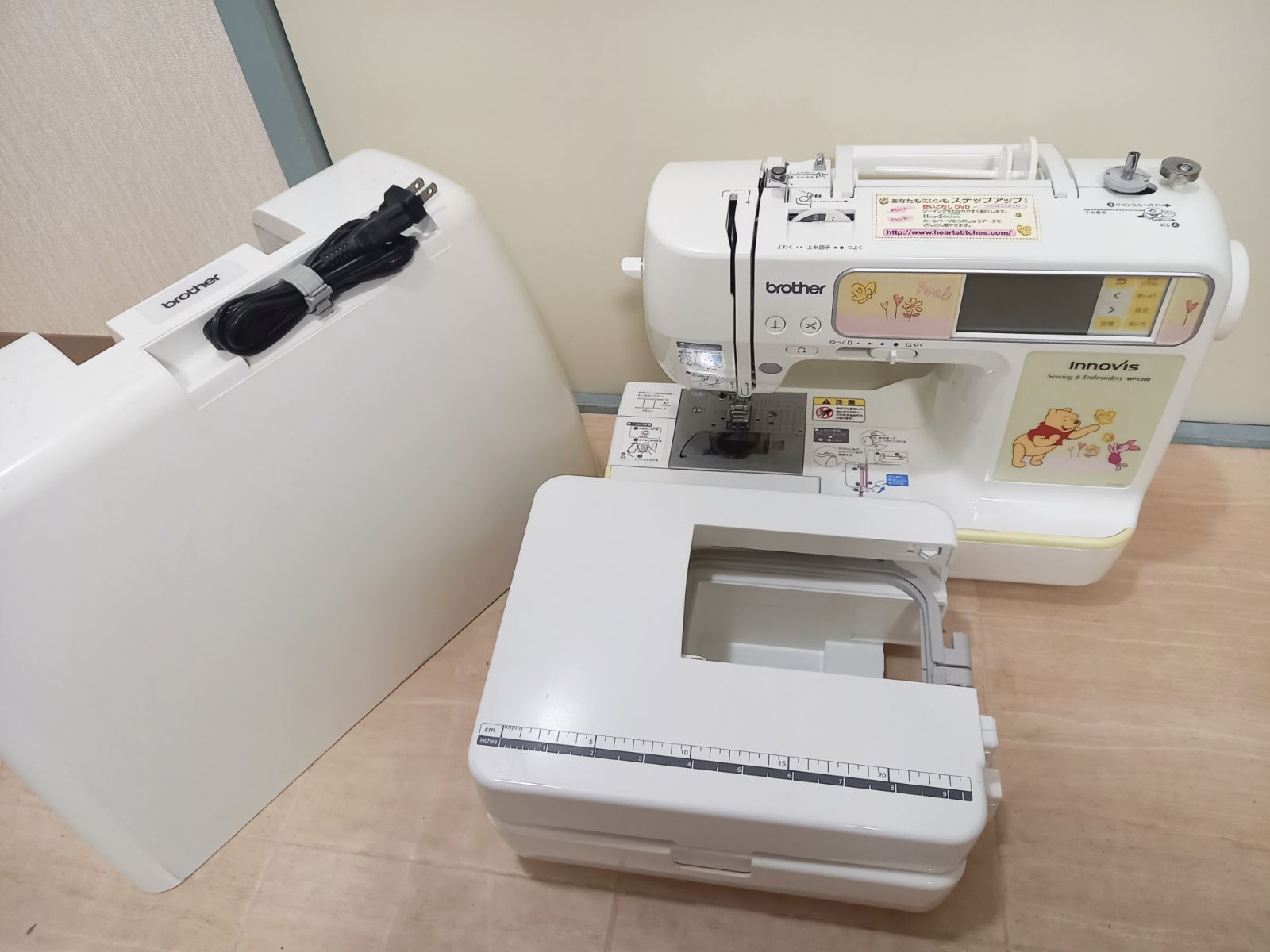 ブラザー プーさん CPU刺しゅうミシン innovis WP1200