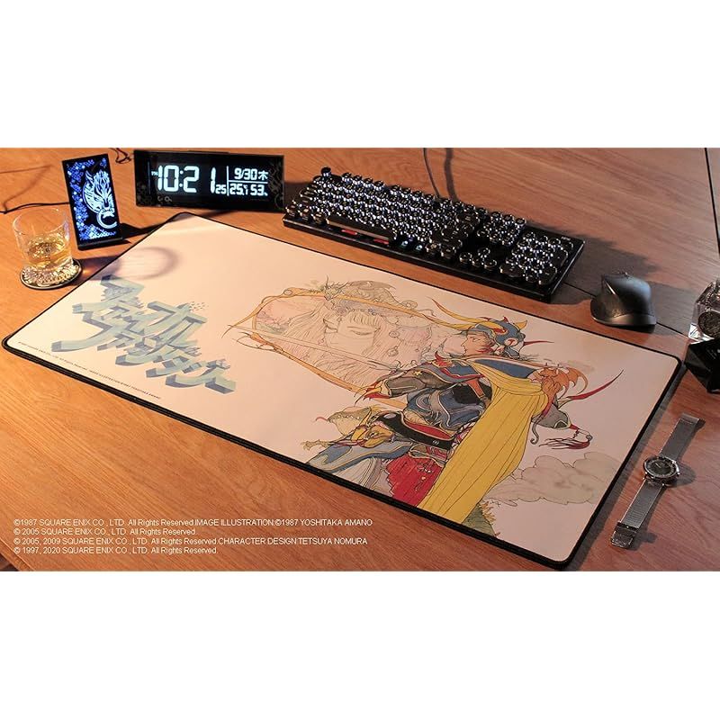 ファイナルファンタジー ゲーミングマウスパッド】FFVI ゲーミング