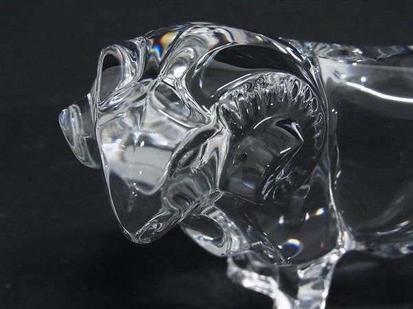 新品未使用 バカラ Baccarat オブジェ 置物 干支 丑 牛 十二支