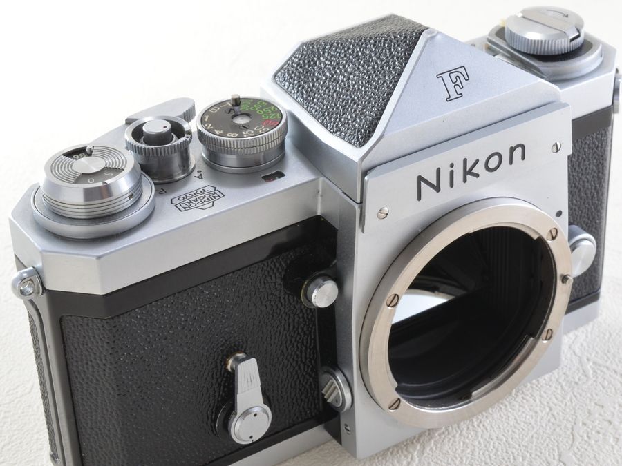 良品】Nikon F アイレベルボディ 650**** 富士山マーク ニコン（51115