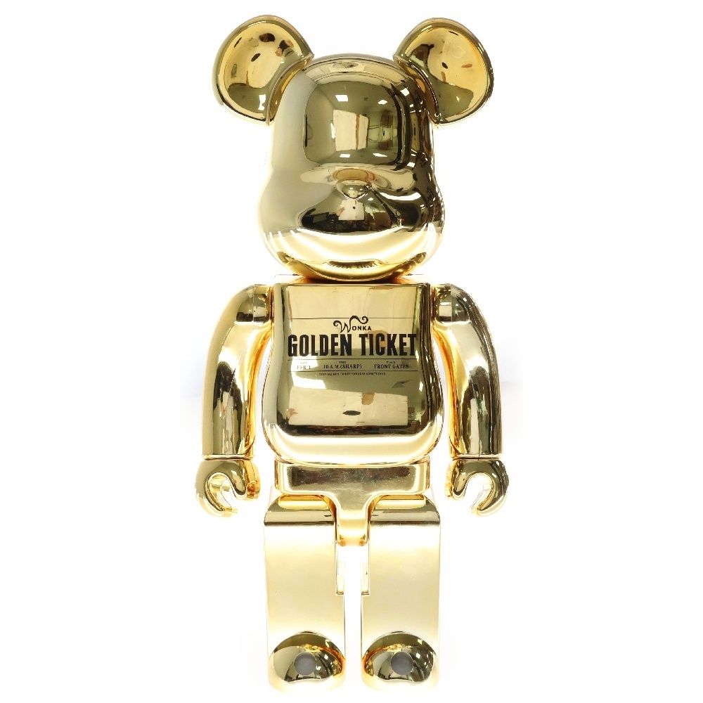 MEDICOM TOY - BE@RBRICK チャーリーとチョコレート工場 GOLDEN TICKET MEDICOM TOY (メディコムトイ) BE@RBRICK Charlie AND THE CHOCOLATE