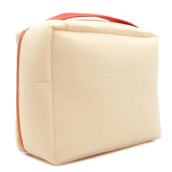 エルメス HERMES ポーチ カブリオル トゥーゴー MM コットン メロン