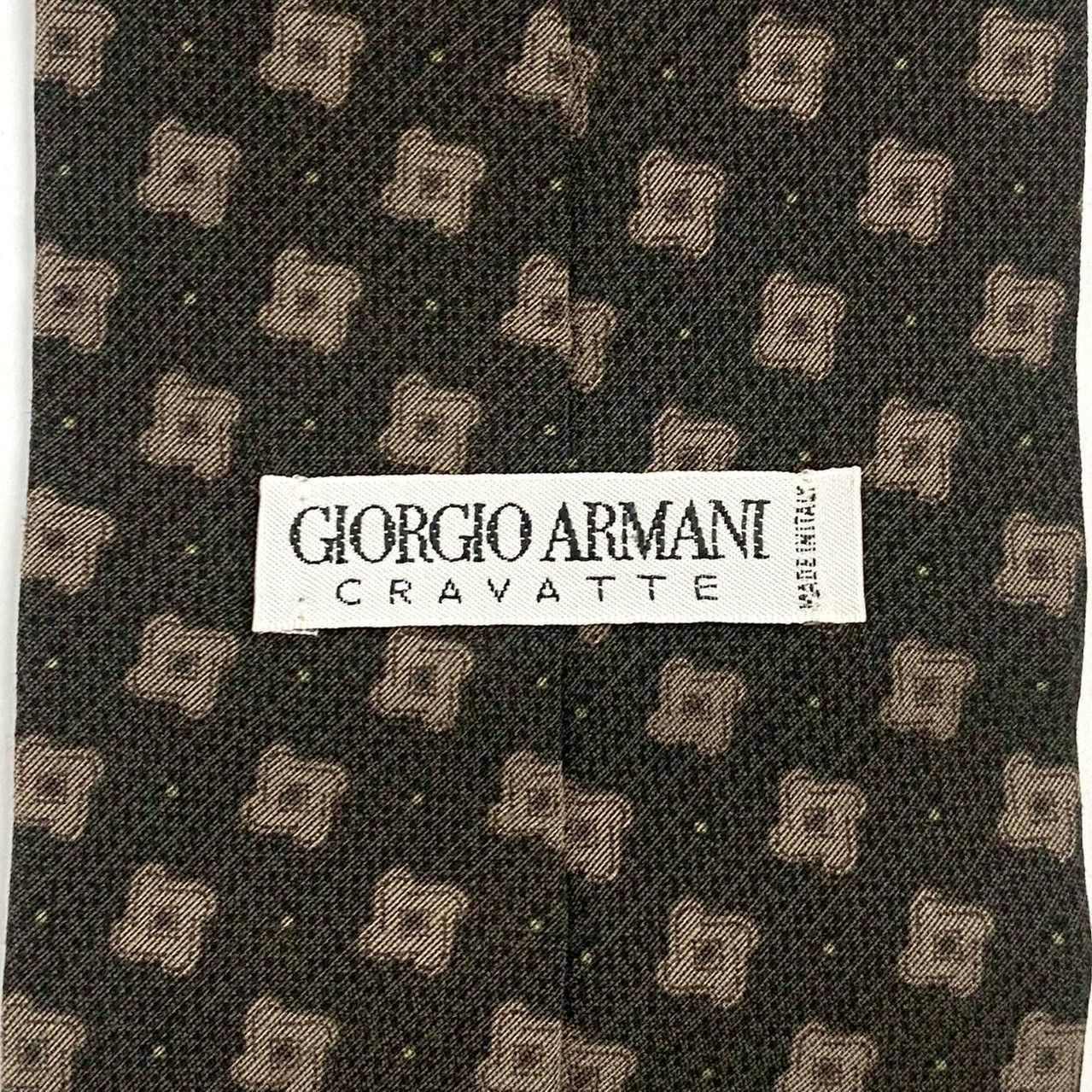 GIORGIO ARMANI】ネクタイ SILK/シルク 54% WOOL/ウール 46