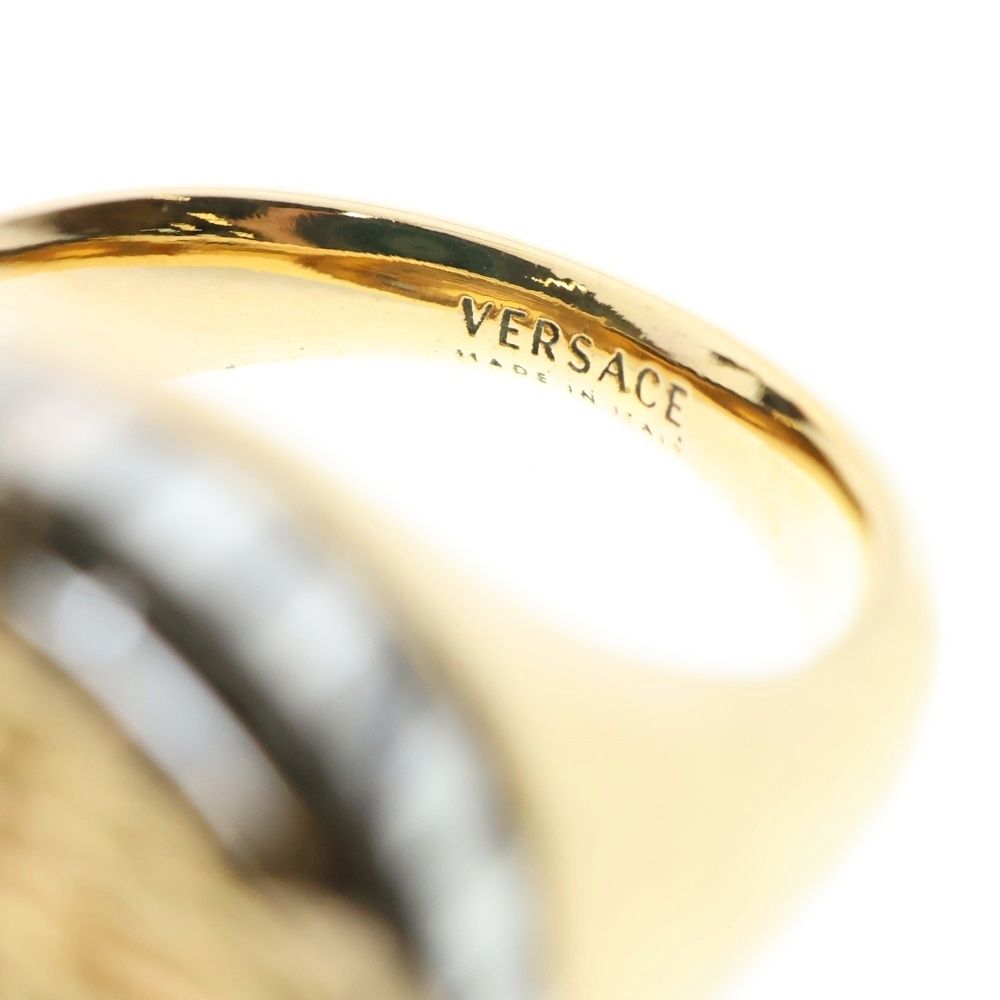 VERSACE (ヴェルサーチ) メデューサ リング 指輪 ゴールド